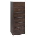 Black 6 Drawer Dresser Z514715