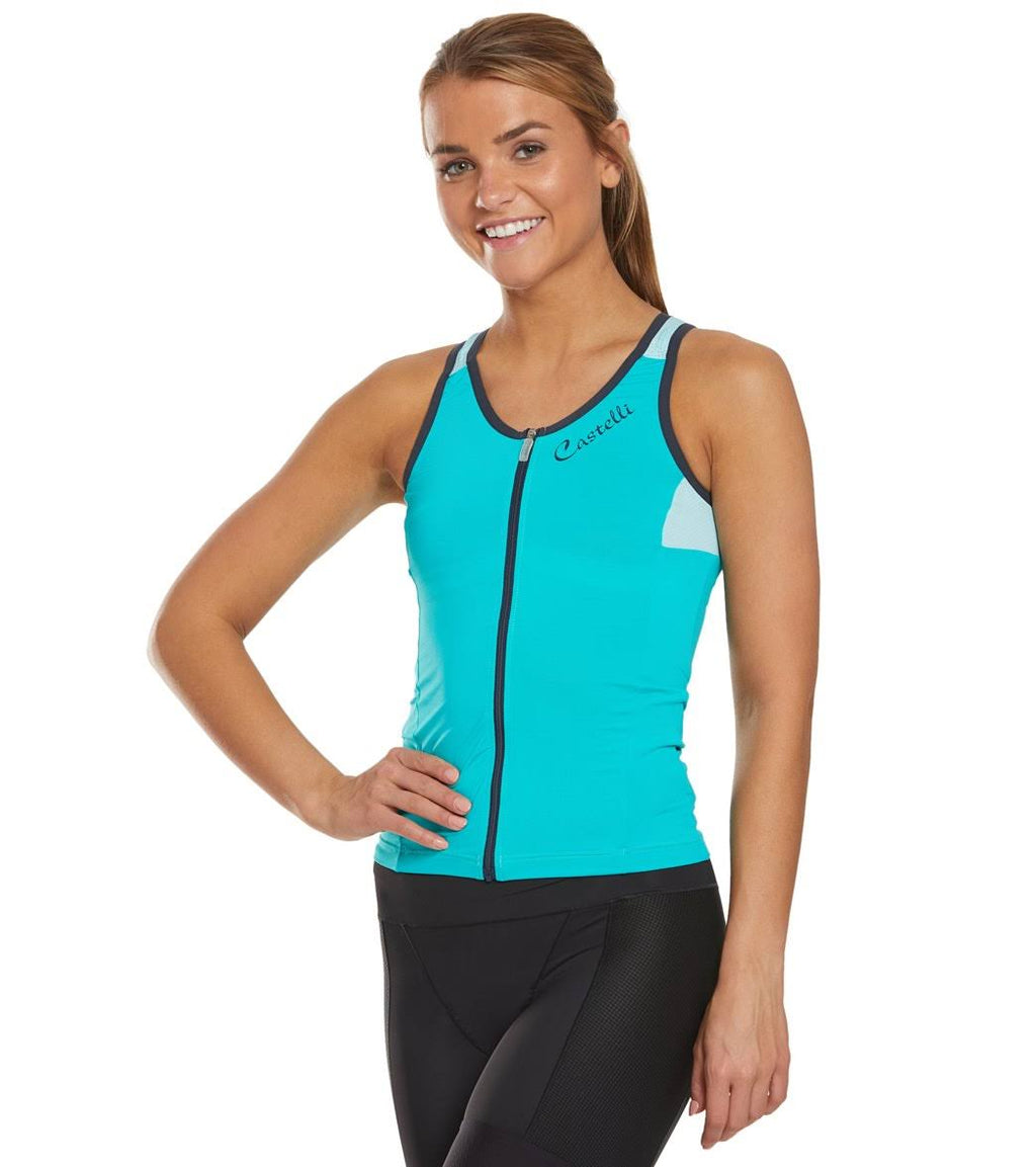 Turquoise Green Aruba Blue Women's Solare Top E55313