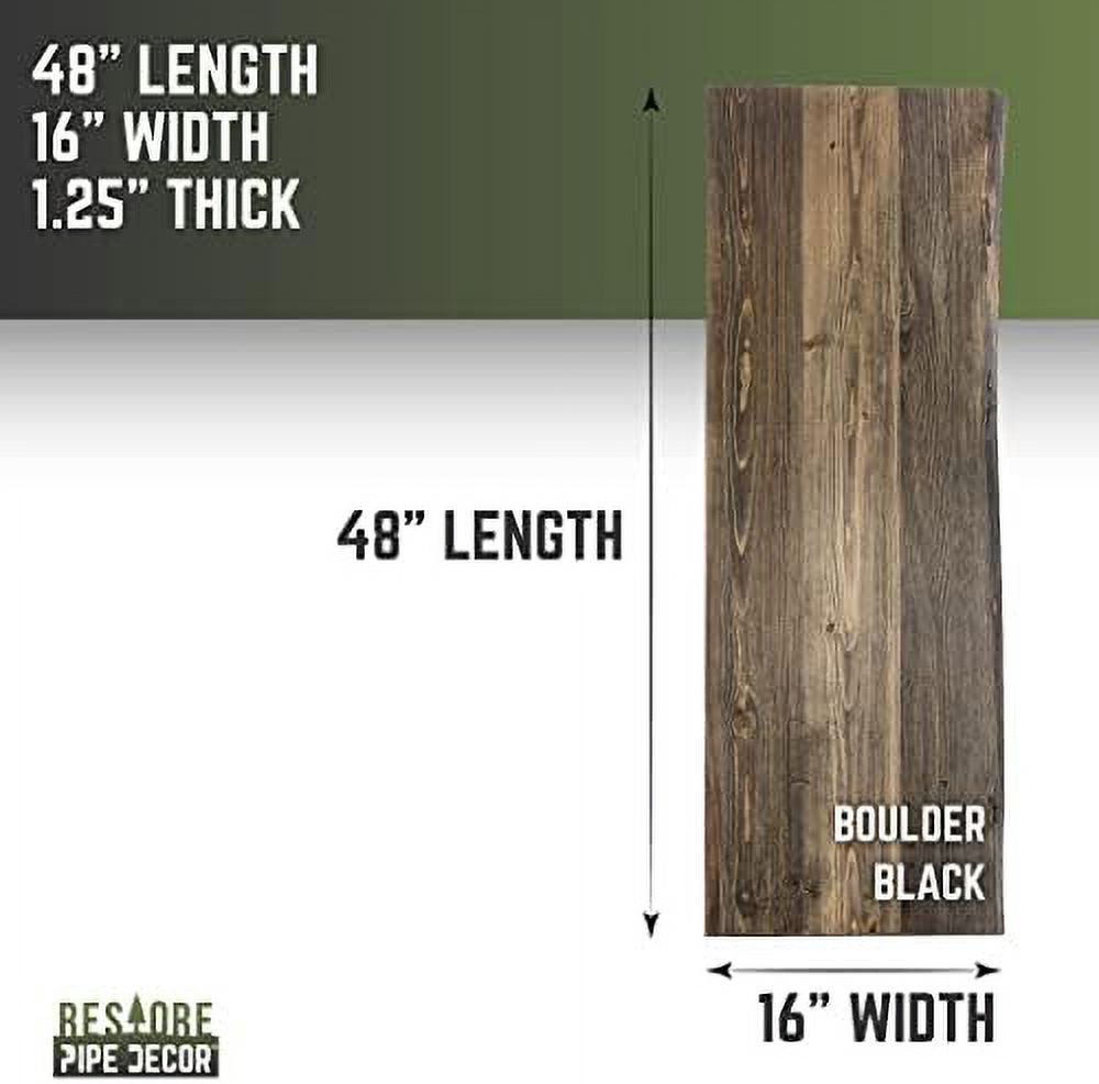 Reclaimed Ponderosa Pine Wood Console Table Top and Bench C562