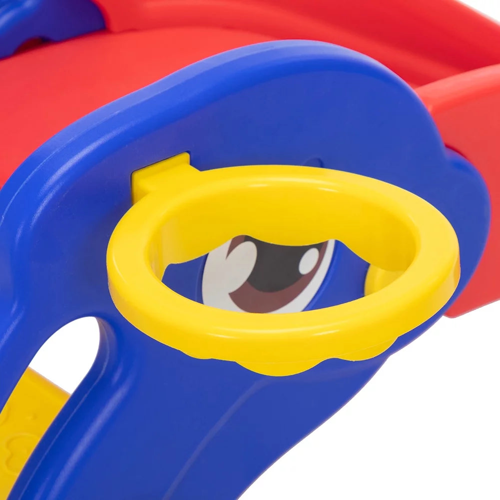 Toddler Slide with Basketball Hoop, Ball and Ladder C7900