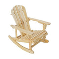 Solid Wood Adirondack Rocking Chair R869