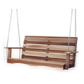 Natural Handcrafted Western Red Cedar Porch Swing H490295