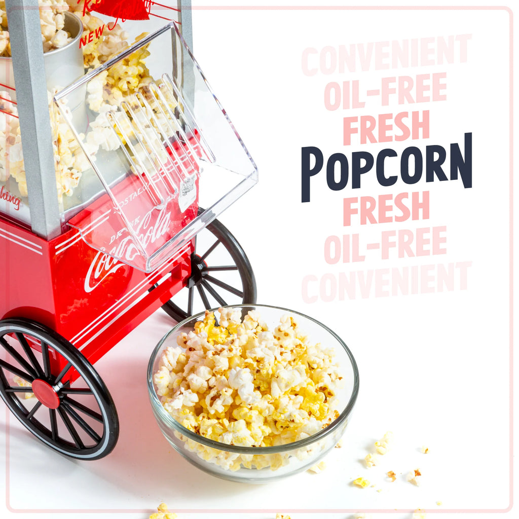Coca-Cola 12-Cup Hot Air Popcorn Maker Z461