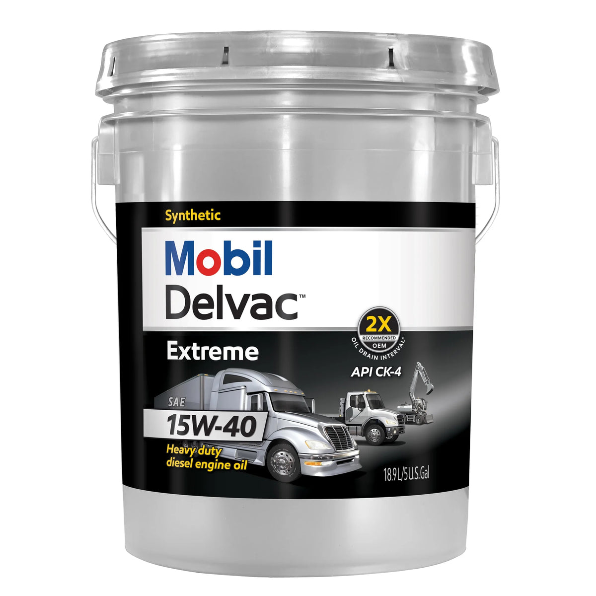 Heavy Duty Full Synthetic Diesel Engine Oil 15W-40, 5 Gallon H304138