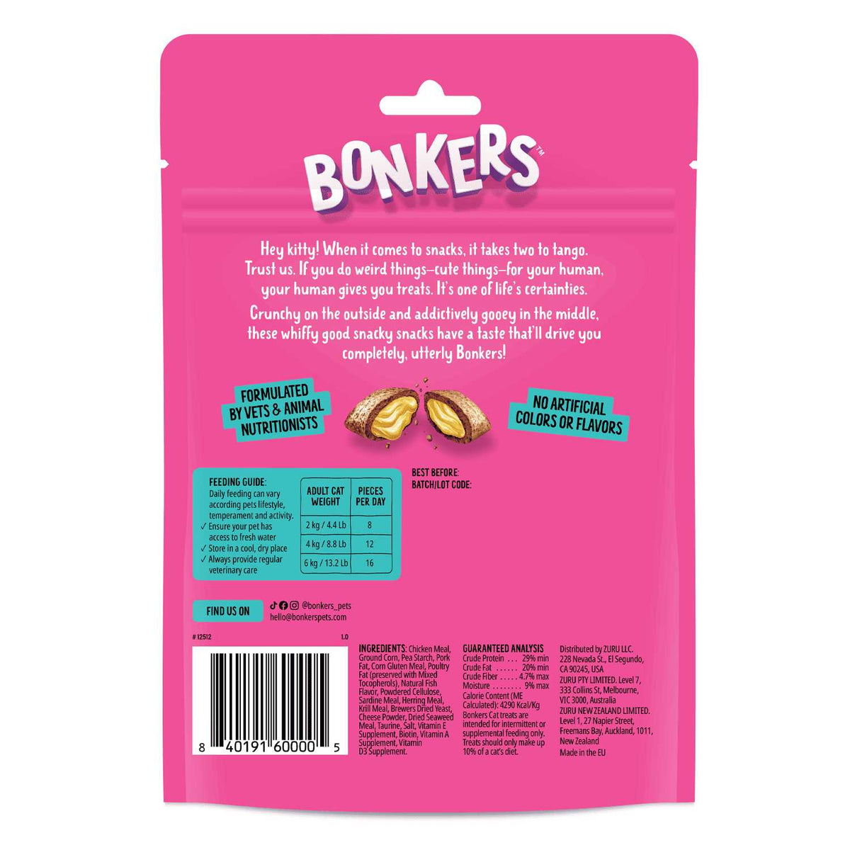 Crunchy Cat Treats S56220