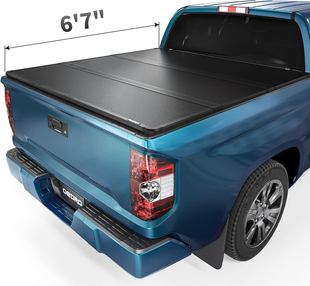 Hard Tri-fold Truck Bed Tonneau Cover for 6.5 ft Bed J717680