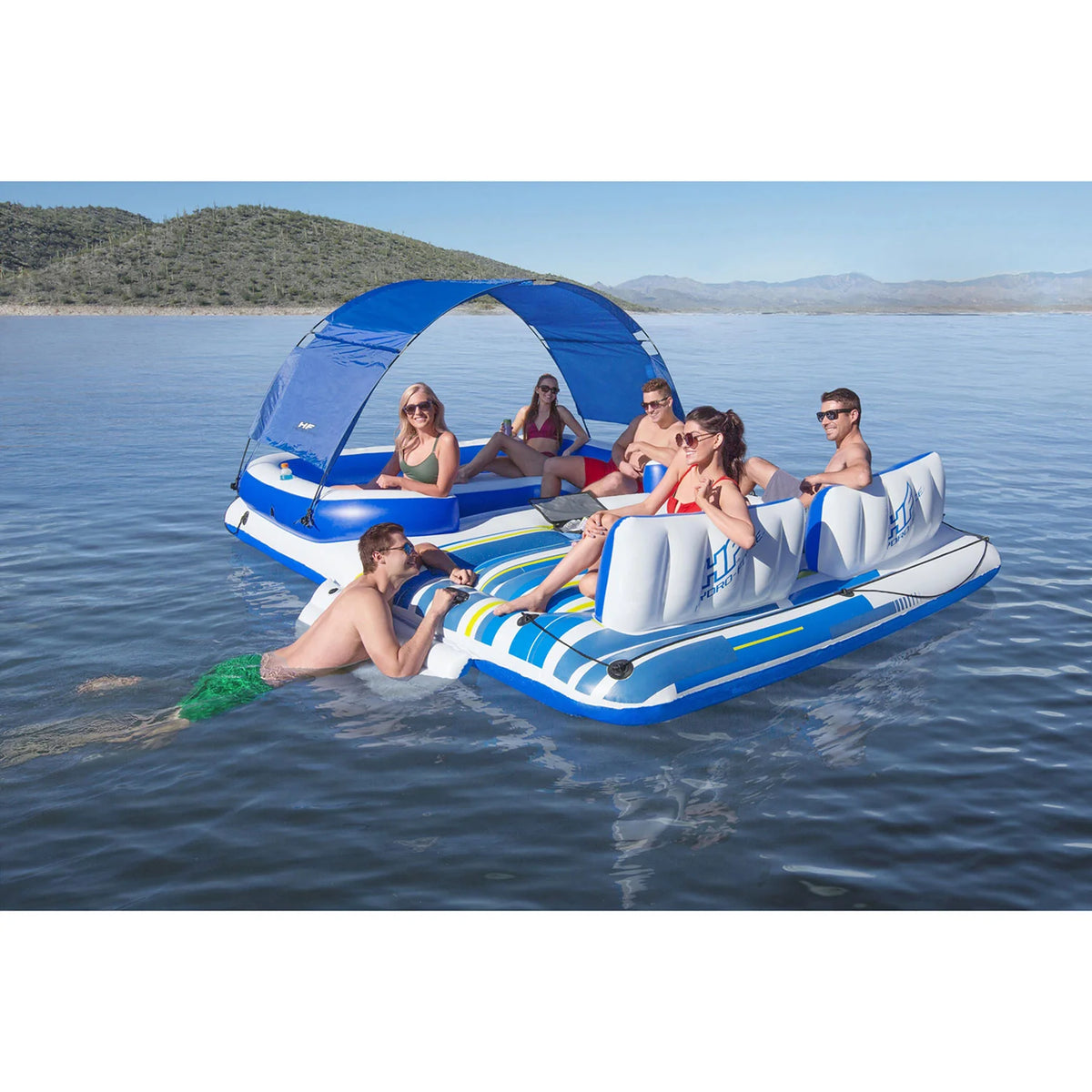 6-Person Inflatable Float X484181