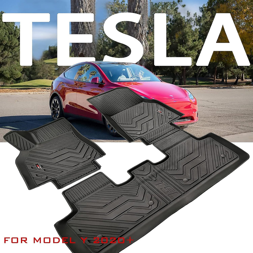 TPE All Weather Floor Liners for Tesla Model 3 2018-2022 F28903