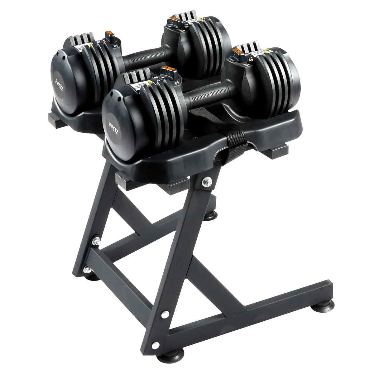 10-30lb Adjustable Dumbbell Pair with Stand S5916