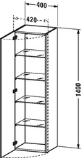Tall Cabinet N726