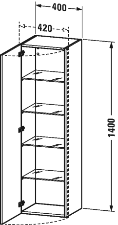 Tall Cabinet N726