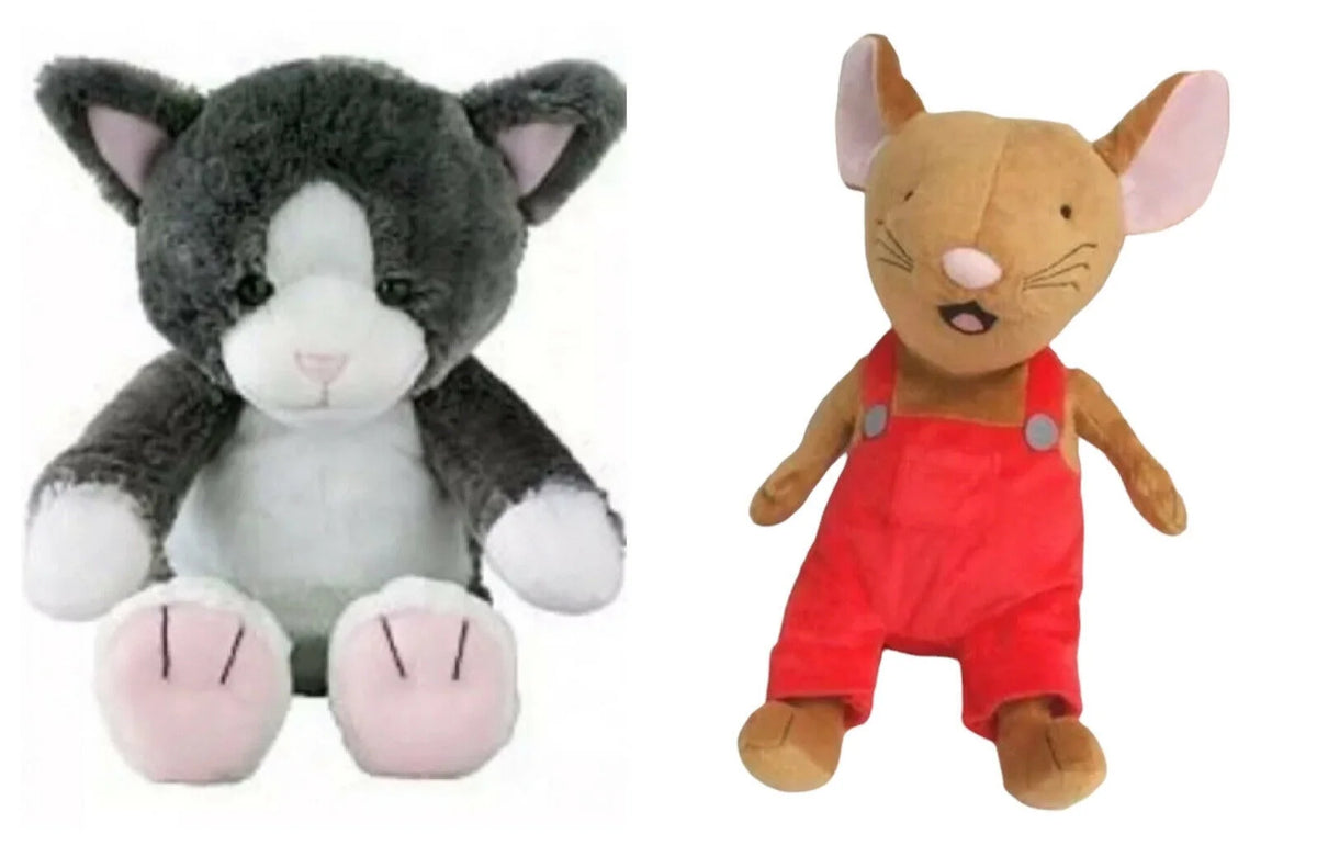 Set Of 2 Plush Soft Stuffed Animals E444