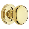 Polished Brass Passage Door Knobset Z46413