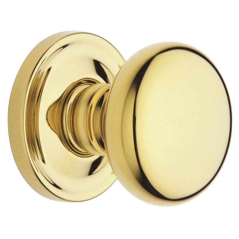 Polished Brass Passage Door Knobset Z46413
