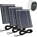 3 Pack Solar Panel with 11.5ft Waterproof Magnetic Power Cable and Adjustable Mount S644286