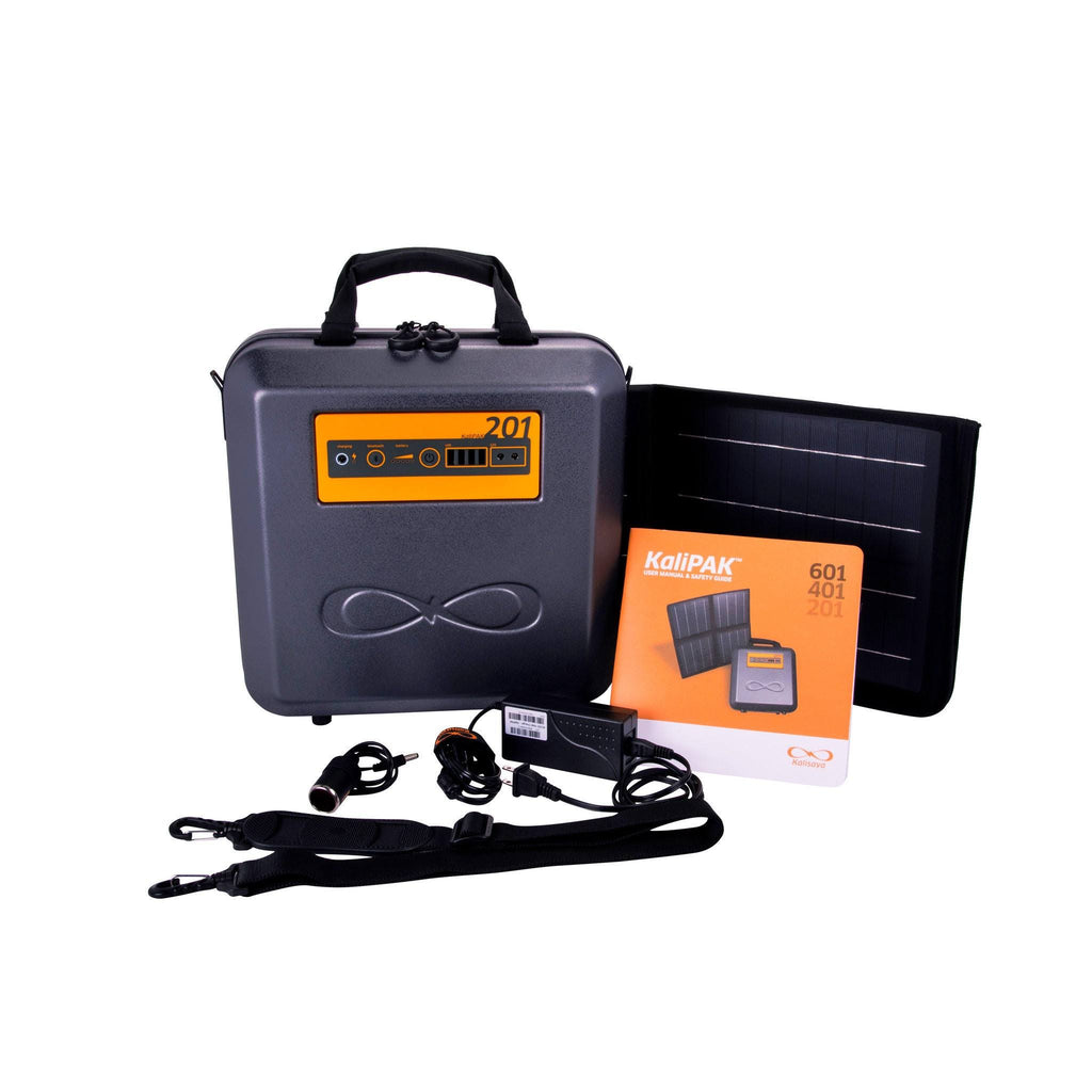 192-Watt Hour Portable Solar Generator Kit F15973