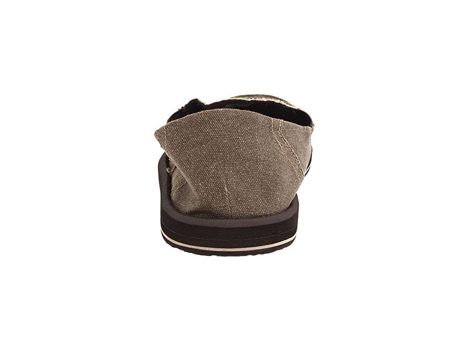 Brown Men&s Slip-On Shoes Y111875