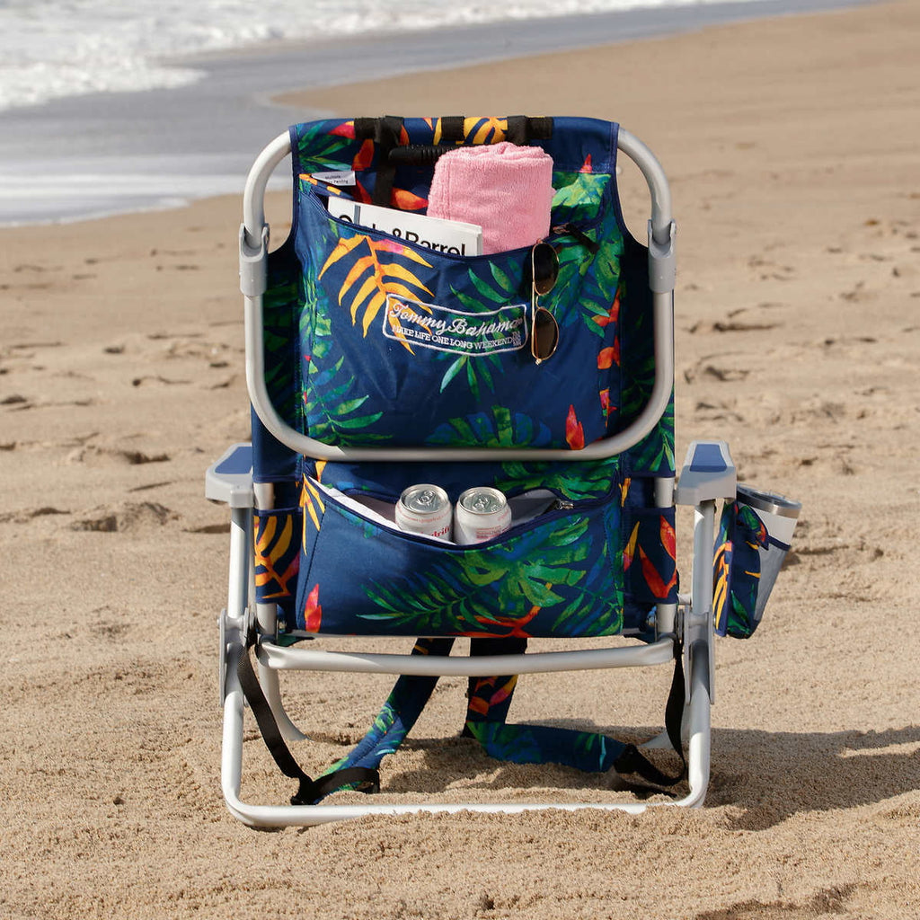 Beach Chair 2-pack Green Leaves O2527