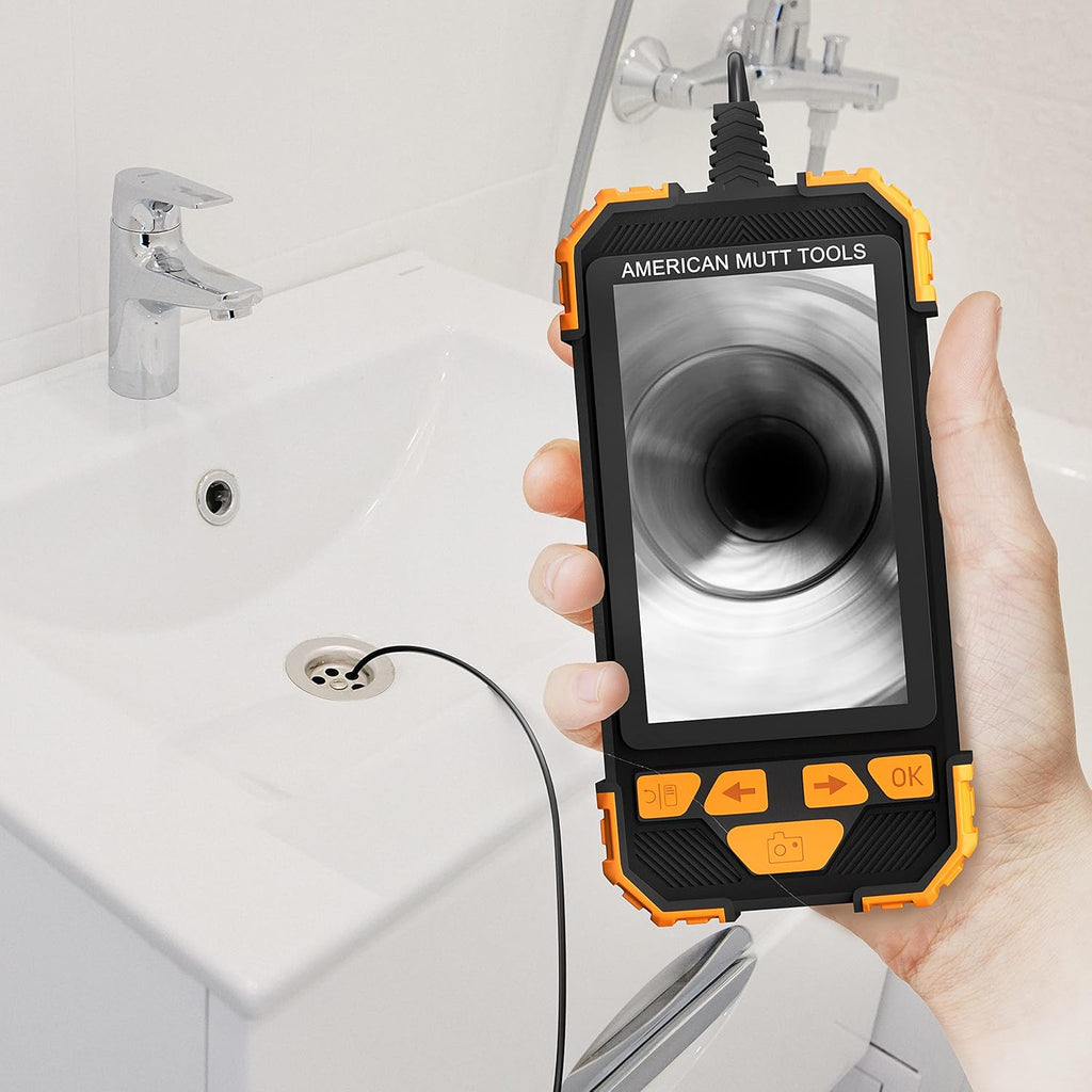 Waterproof Industrial Endoscope Camera with 6.5 ft Cable N69896
