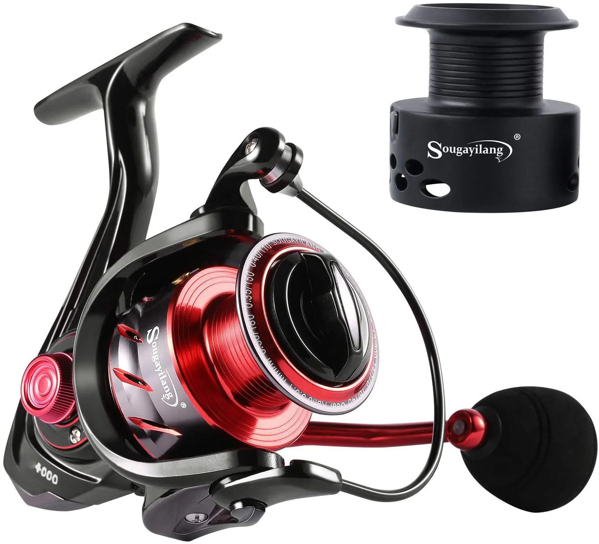 Ultra Smooth Spinning Fishing Reel Lightweight Graphite Frame CNC Aluminum Spool D534964