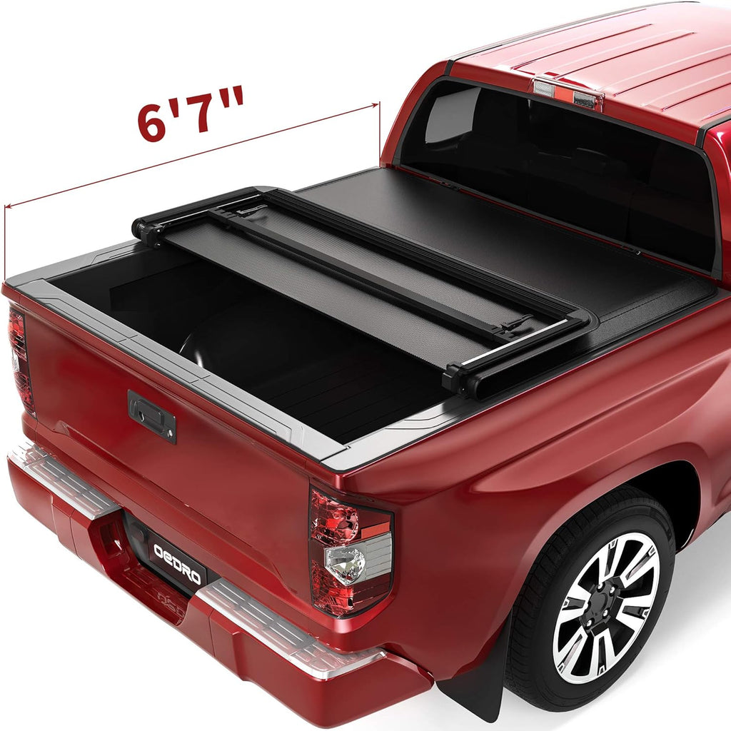 Hard Tri-fold Truck Bed Tonneau Cover for 6.5 ft Bed J717680