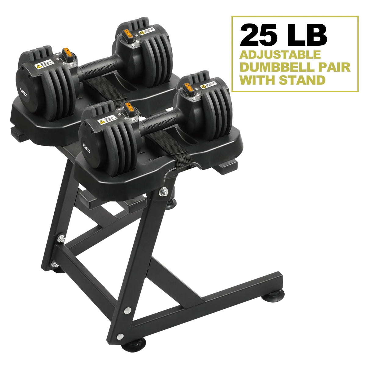 10-30lb Adjustable Dumbbell Pair with Stand S5916