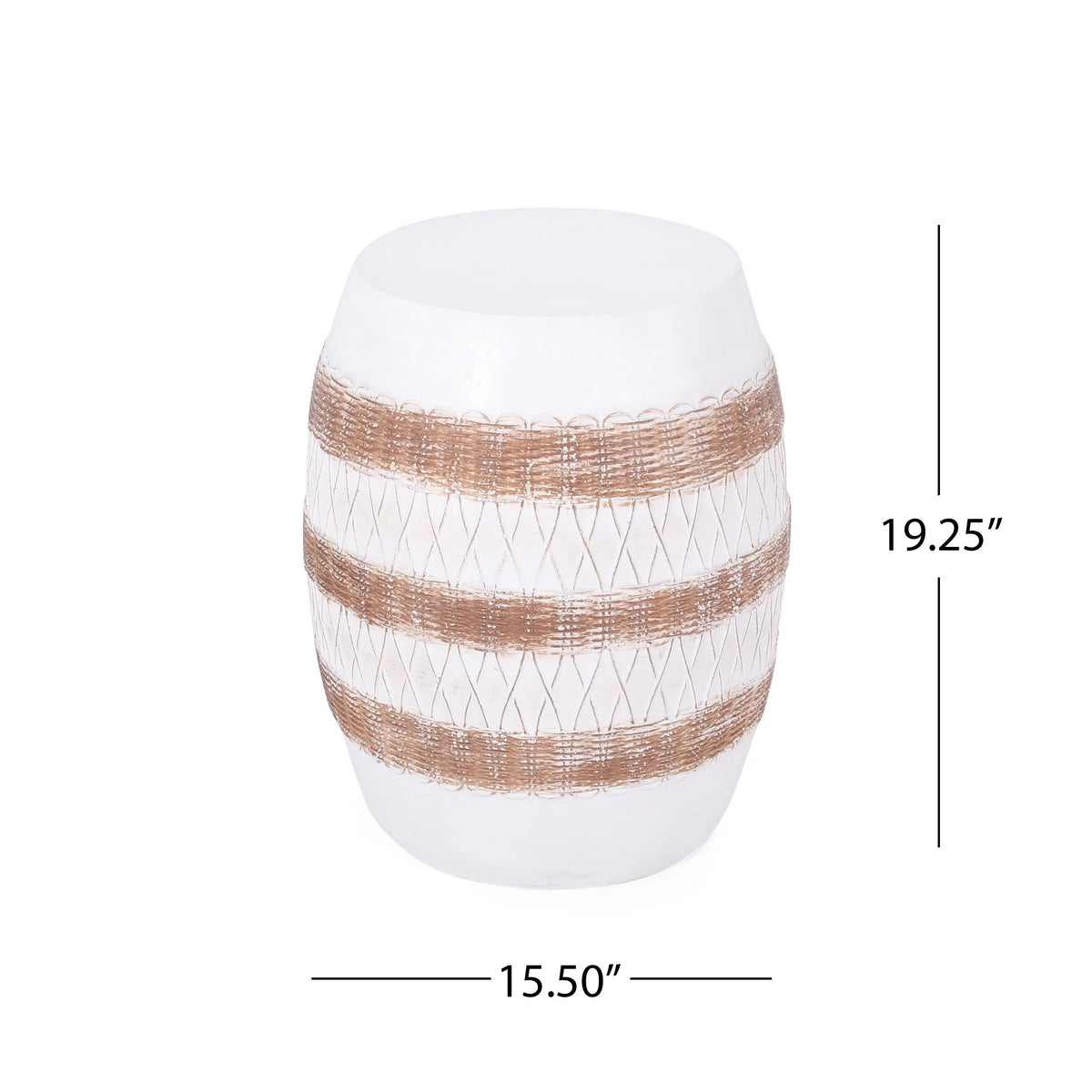 Lightweight Concrete Outdoor Side Table Y316