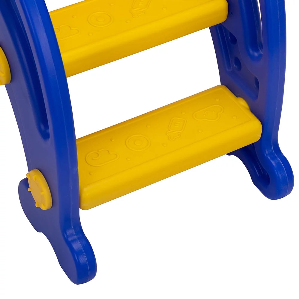 Toddler Slide with Basketball Hoop, Ball and Ladder C7900