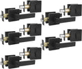 Satin Nickel Square Entry Levers Locksets and Single Cylinder Deadbolts Combination Set, 3 Pack Keyed Alike R2577