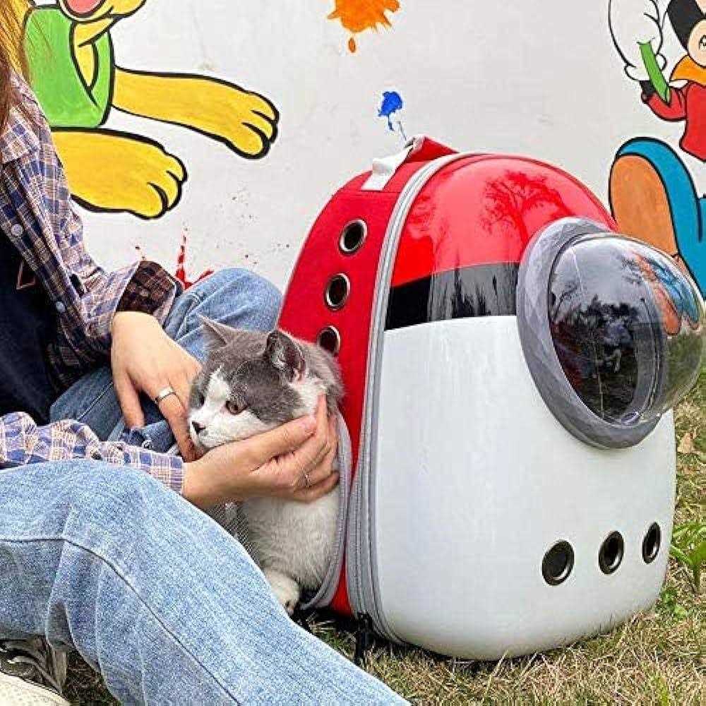 Portable Bubble Pet Carrier Backpack U4586
