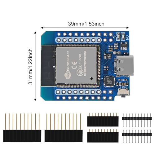 Type-C ESP32 WiFi Bluetooth Development Board 5pcs C372687