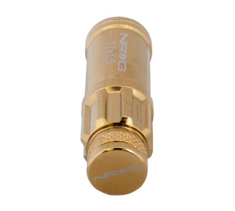 21 PC Chrome Gold Steel Lug Nut Set L293050