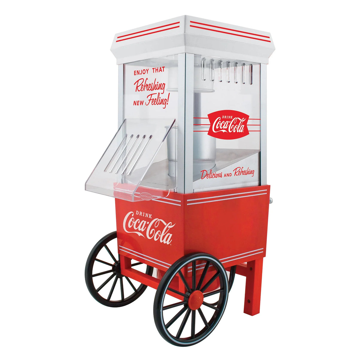 Coca-Cola 12-Cup Hot Air Popcorn Maker Z461