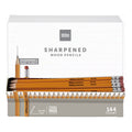 Yellow Woodcase Pre-Sharpened Pencils, 2.2 mm, HB, Box of 144 W696296