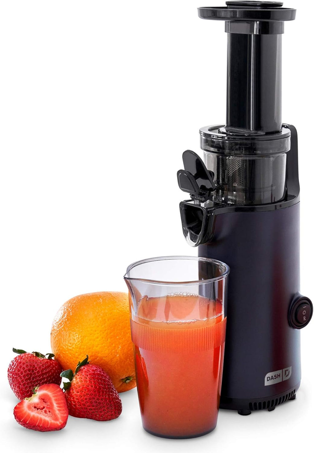 Graphite Masticating Slow Juicer with Brush and Pulp Measuring Cup F58869
