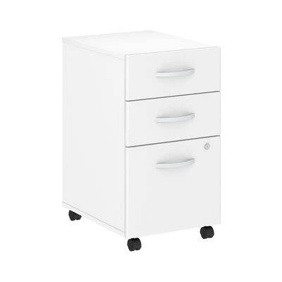 3-Drawer Mobile Vertical Filing Cabinet B6598