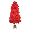 Red Poinsettia Christmas Tree N75224