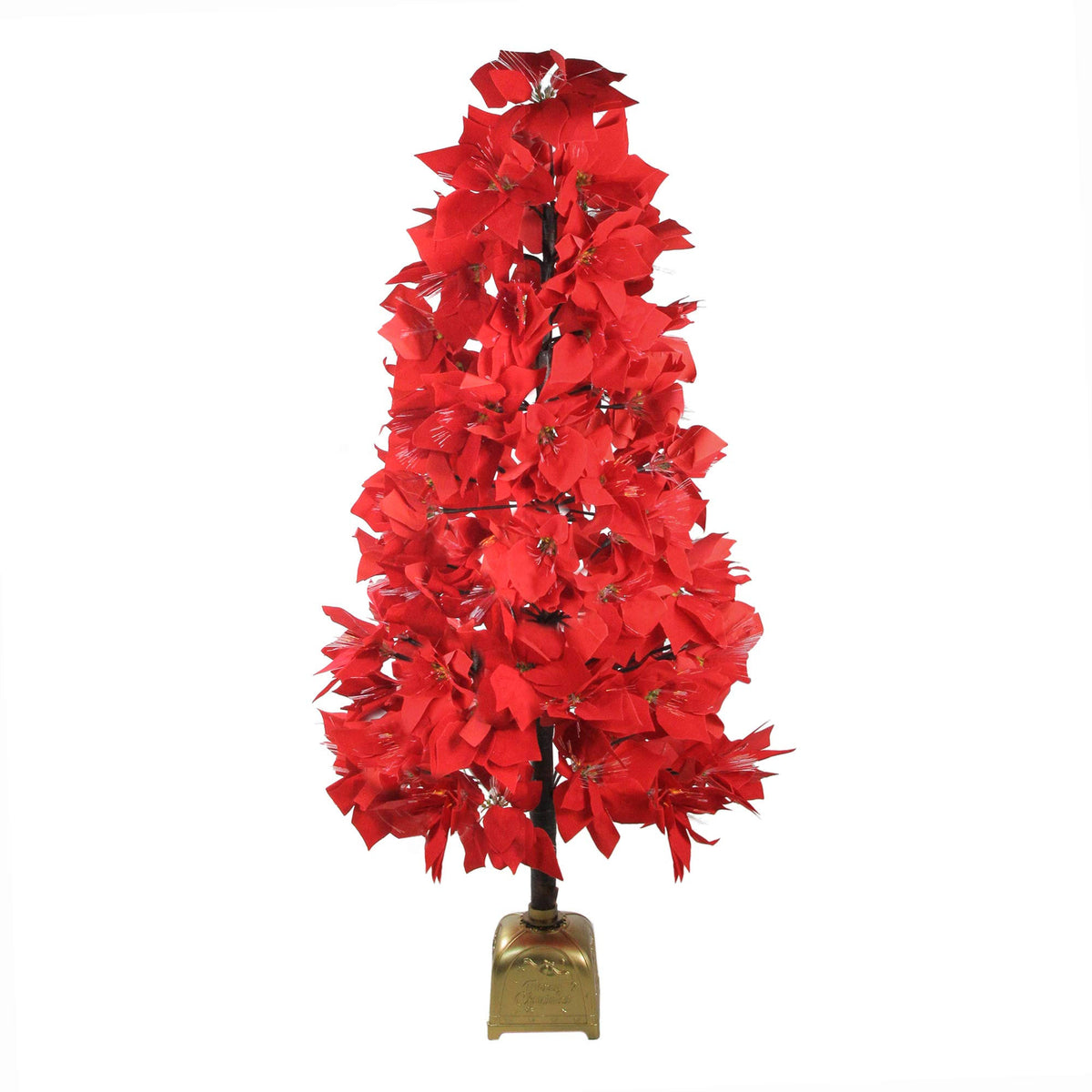 Red Poinsettia Christmas Tree N75224