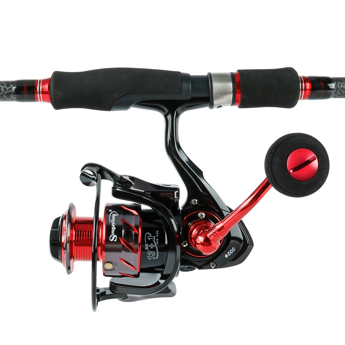 Ultra Smooth Spinning Fishing Reel Lightweight Graphite Frame CNC Aluminum Spool D534964