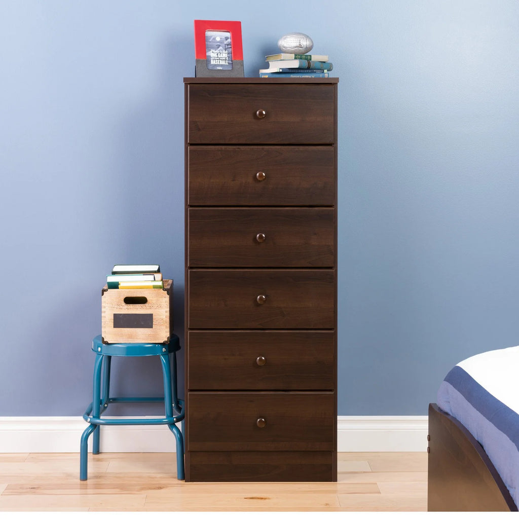 Black 6 Drawer Dresser Z514715