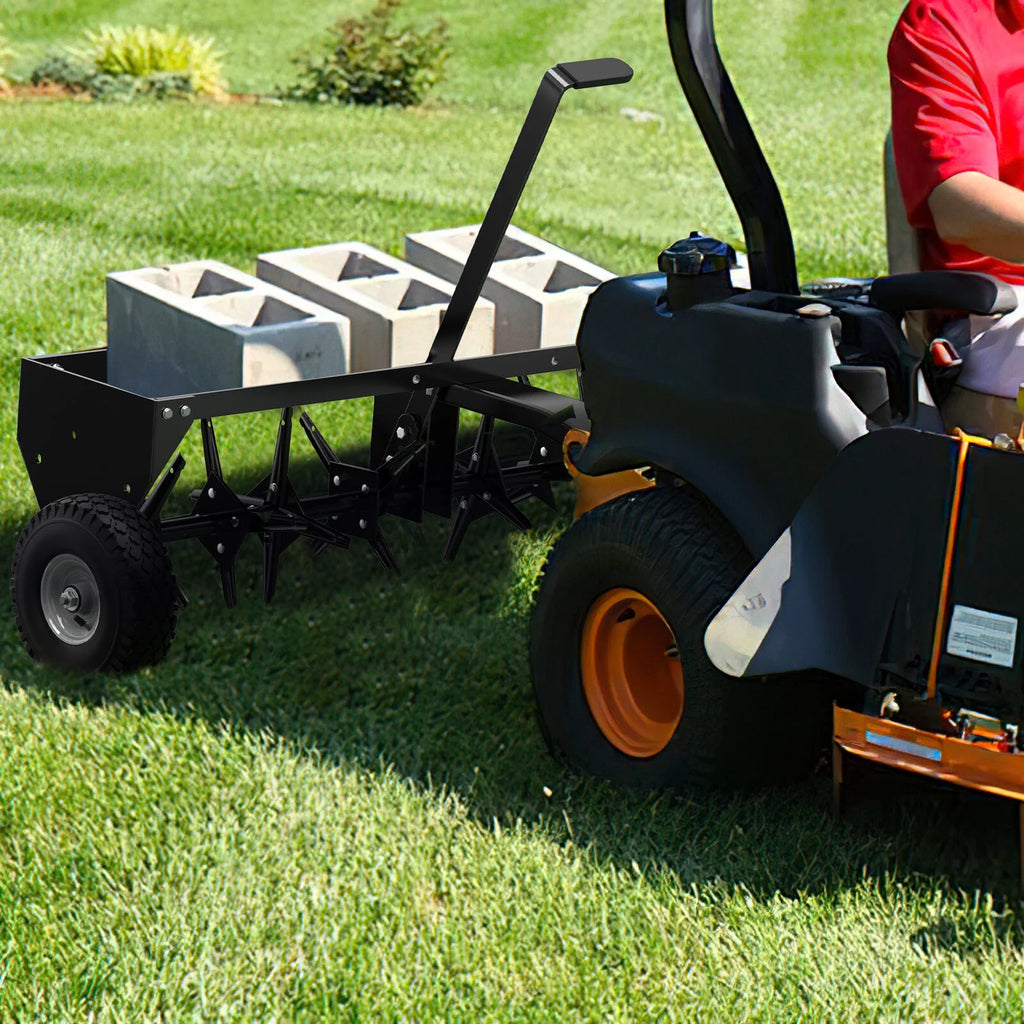 40" Tow Plug Lawn Aerator Steel X6034