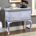 Reclaimed Wood Hand Carved Console Table G983