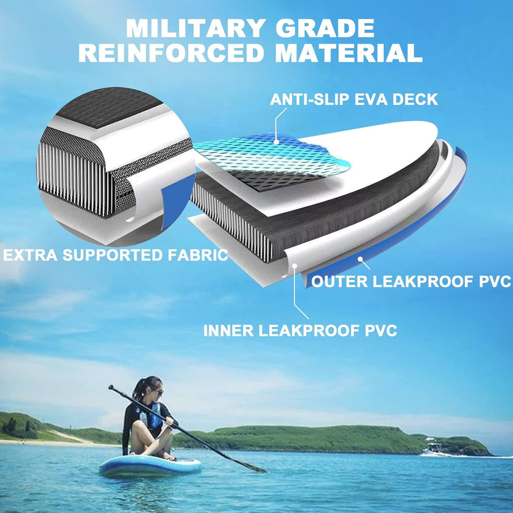 Inflatable Stand Up Paddle Board with Carry Bag Y75770