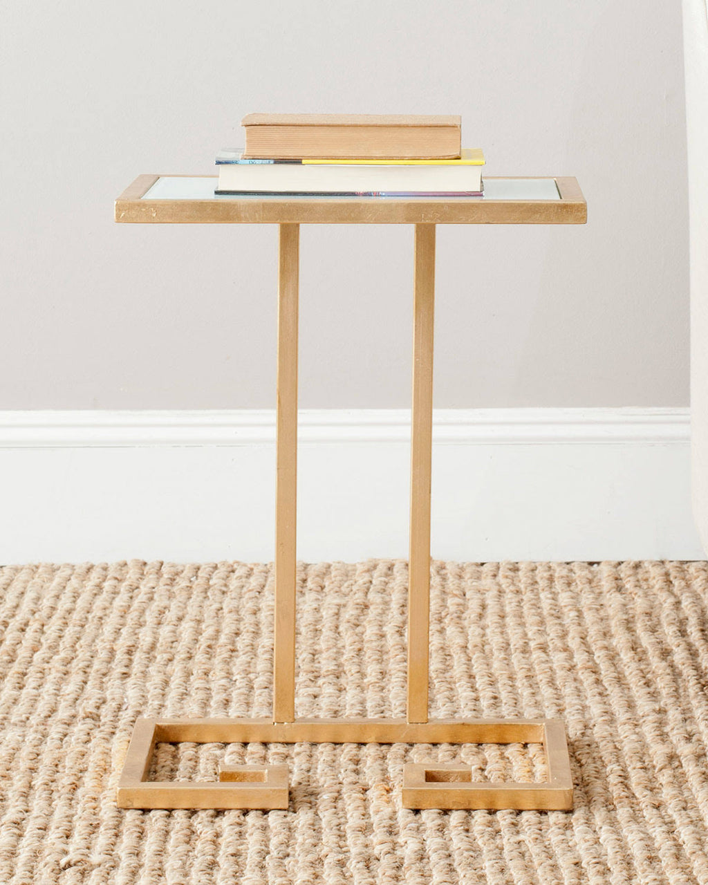 Gold/White Accent Table Z4674