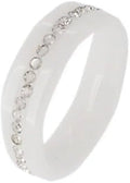 White Ceramic Healing Crystals Mineral Stone Q360