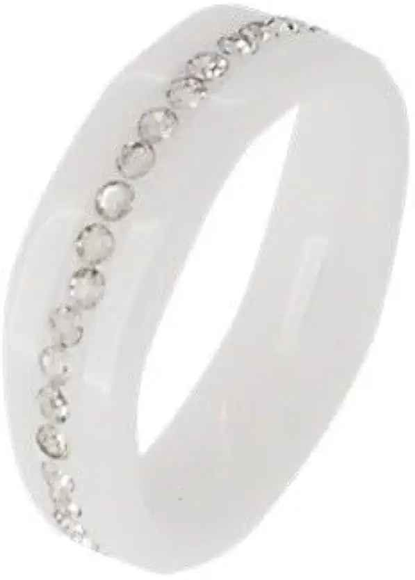 White Ceramic Healing Crystals Mineral Stone Q360
