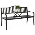 Cast Iron Patio Garden Bench Z2402