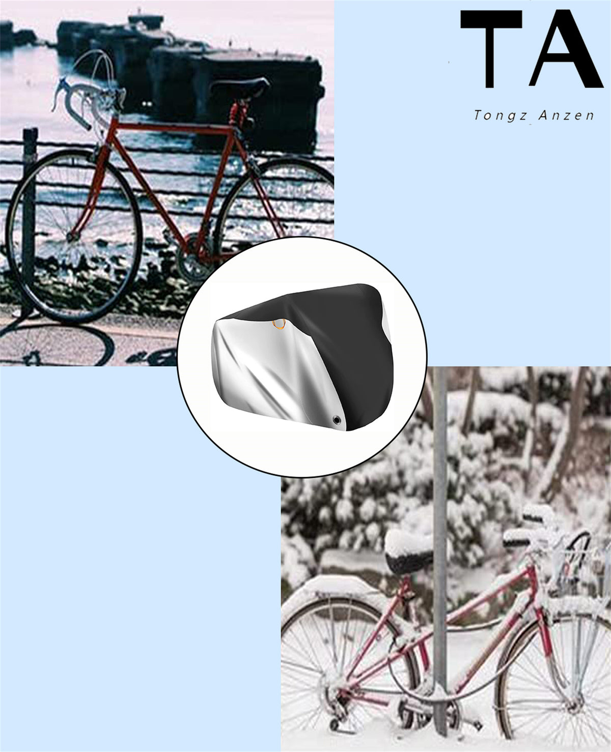 Waterproof Outdoor Bike Cover G58398
