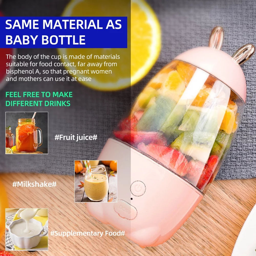 Portable USB Electric Juicer Blender Z1911