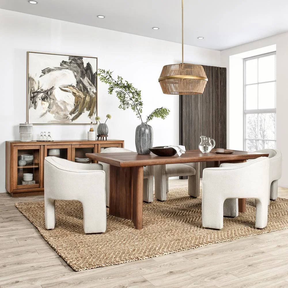 84" Mango Wood Dining Table H431